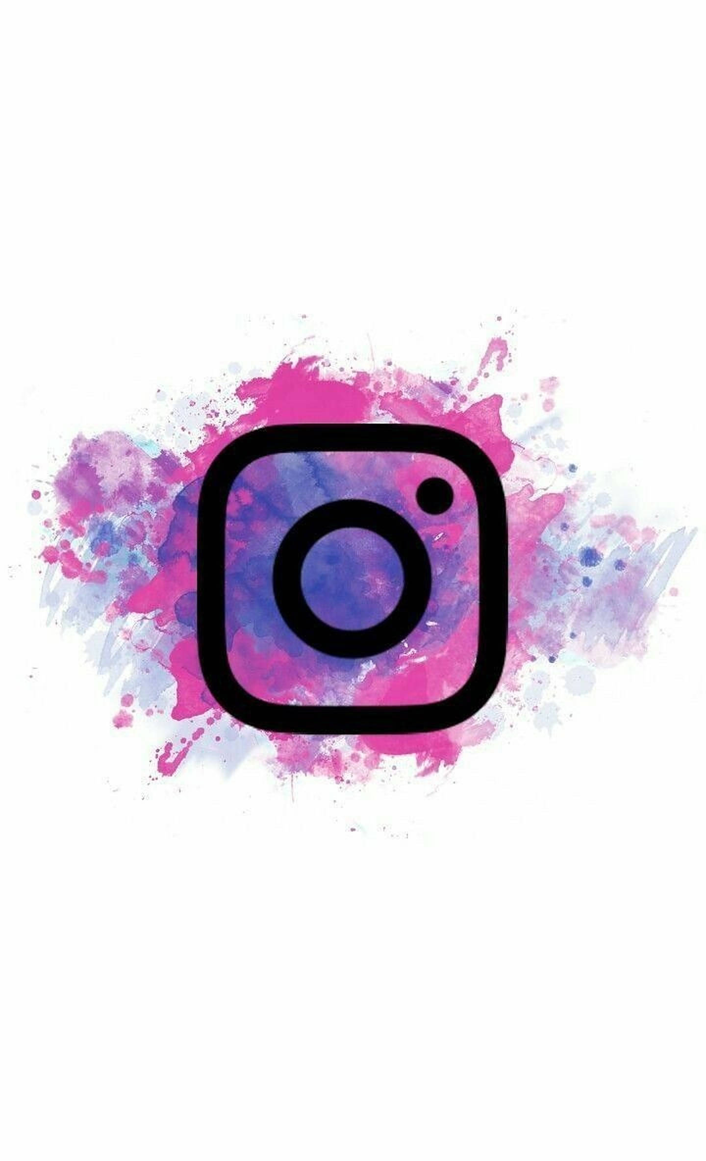 Instagram акварел изкуство Тапет