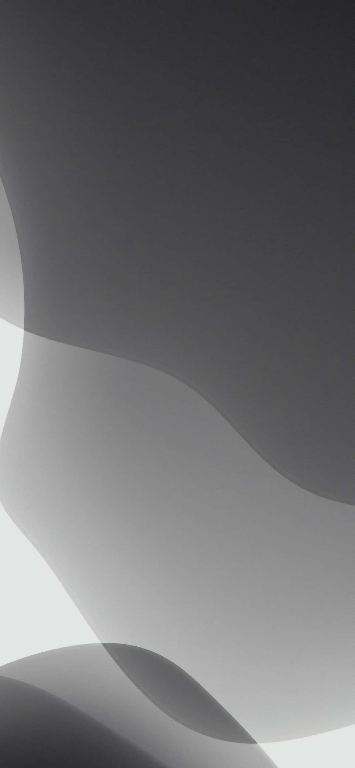 iOS 13 Светлосив абстрактен фон Тапет
