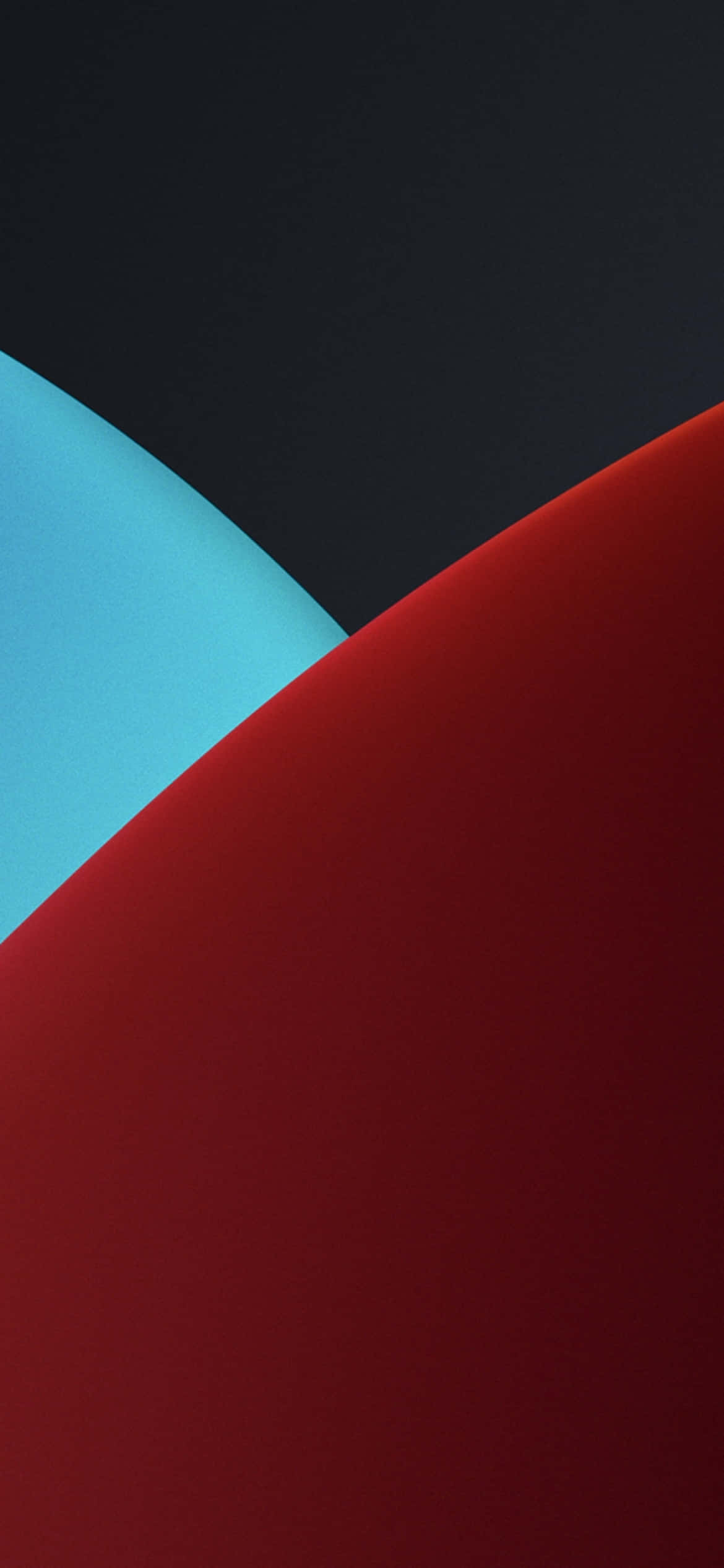 iOS 13 Фон с припокриващи се форми Тапет