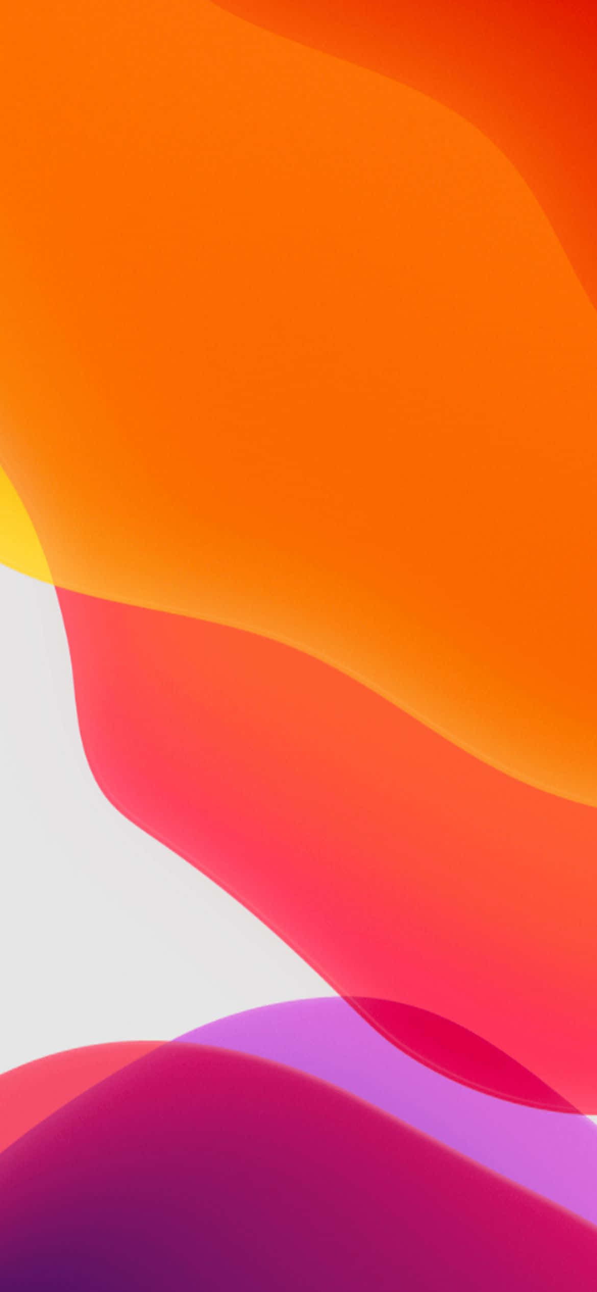 iOS 13 фон с преливащи цветове Тапет