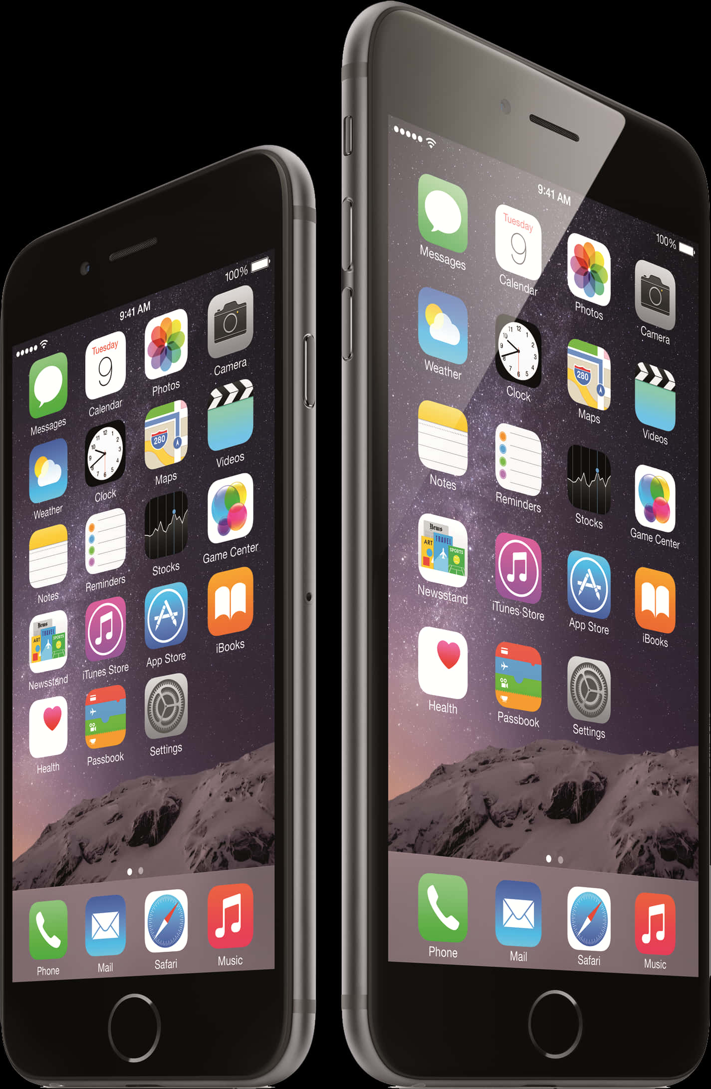 Дисплей на iPhone 6 и 6 Plus Тапет