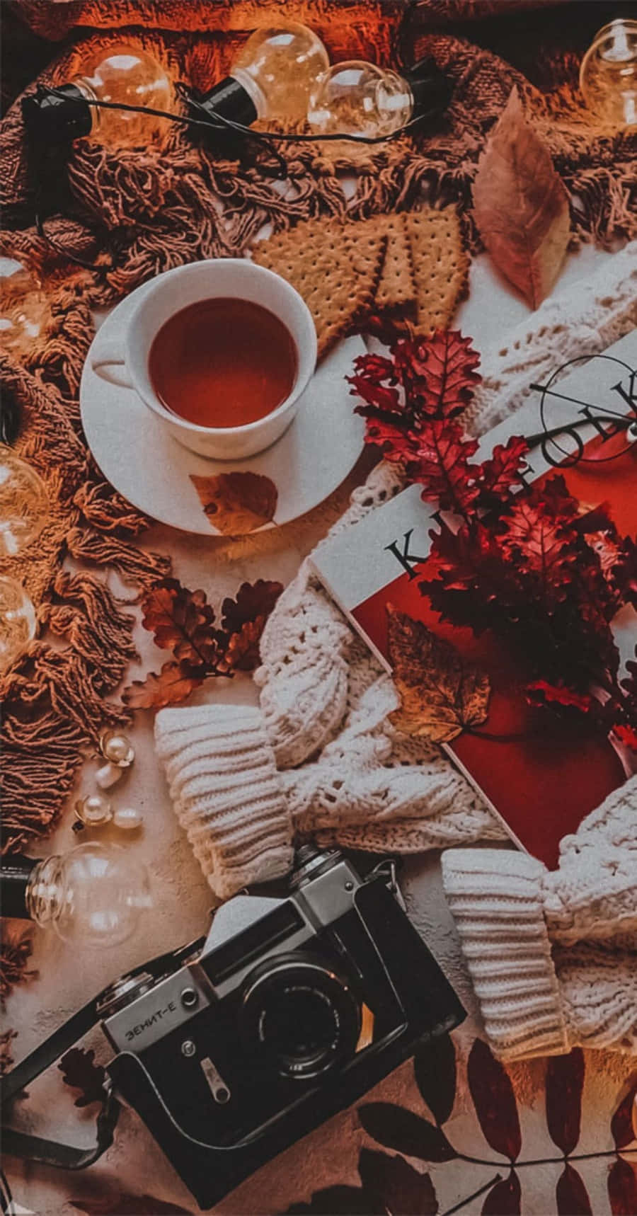 Вечната красота на естетичния iPhone Тапет