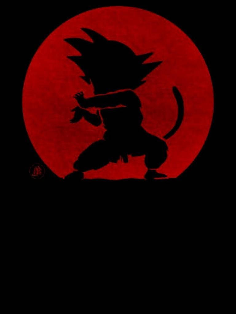Дизайн на екрана за iPhone с логото на Dbz Тапет