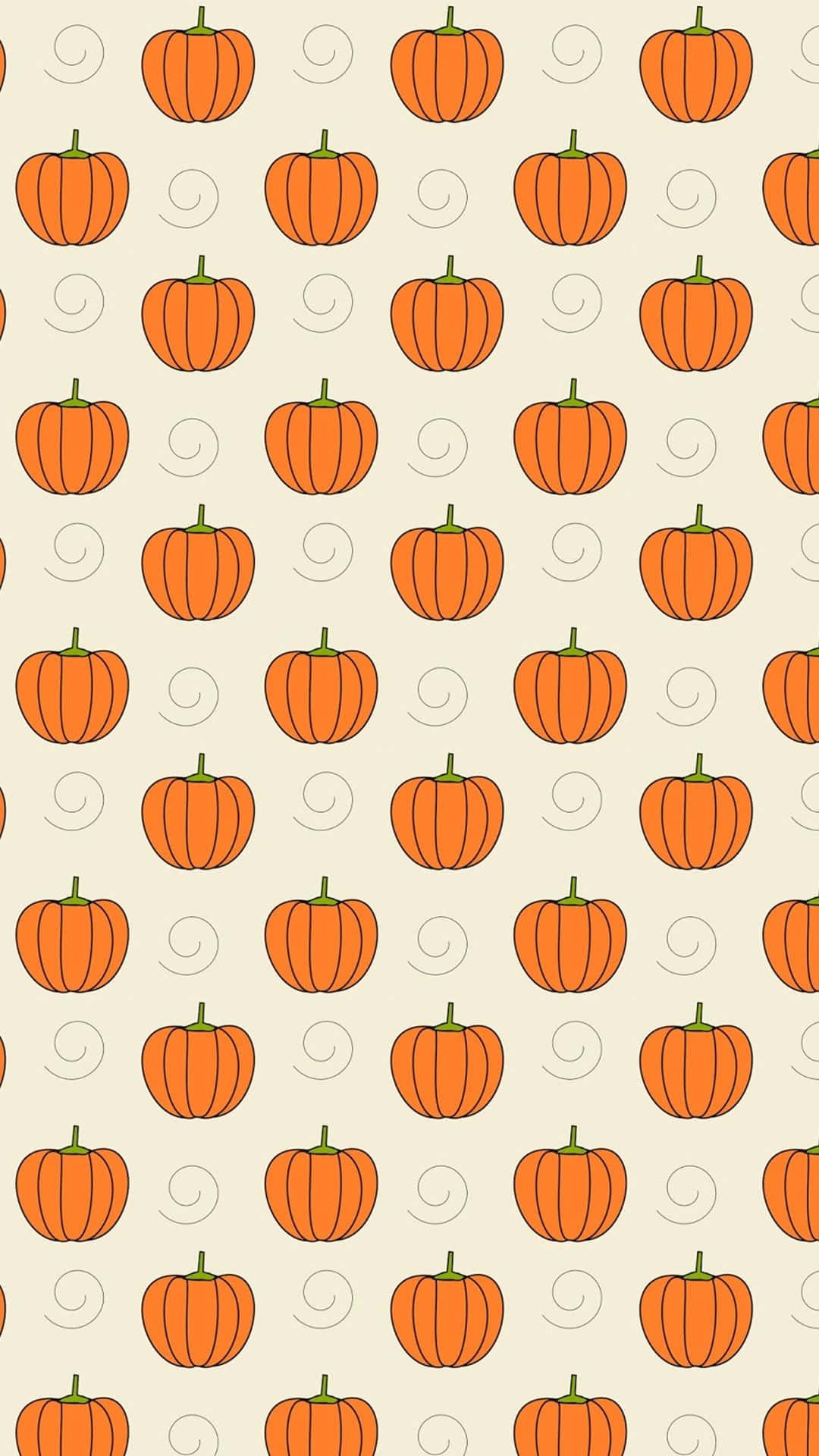 iPhone Halloween фон с тикви и вихри Тапет