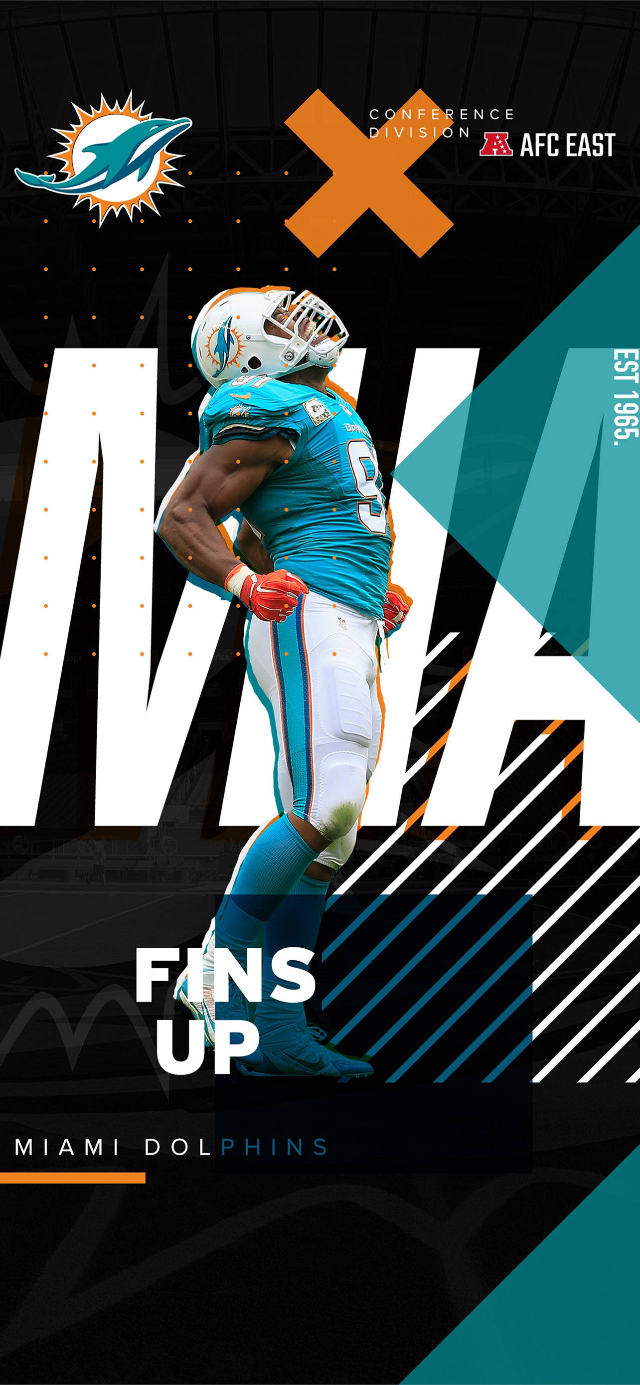 Проверете този невероятен фон за iPhone с Miami Dolphins! Тапет