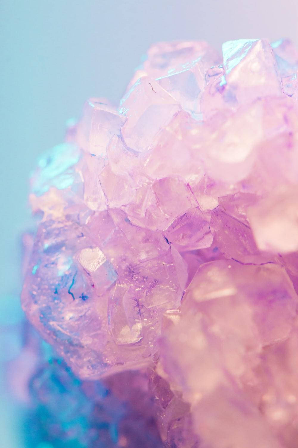 iPhone розова естетика Rock Candy Тапет