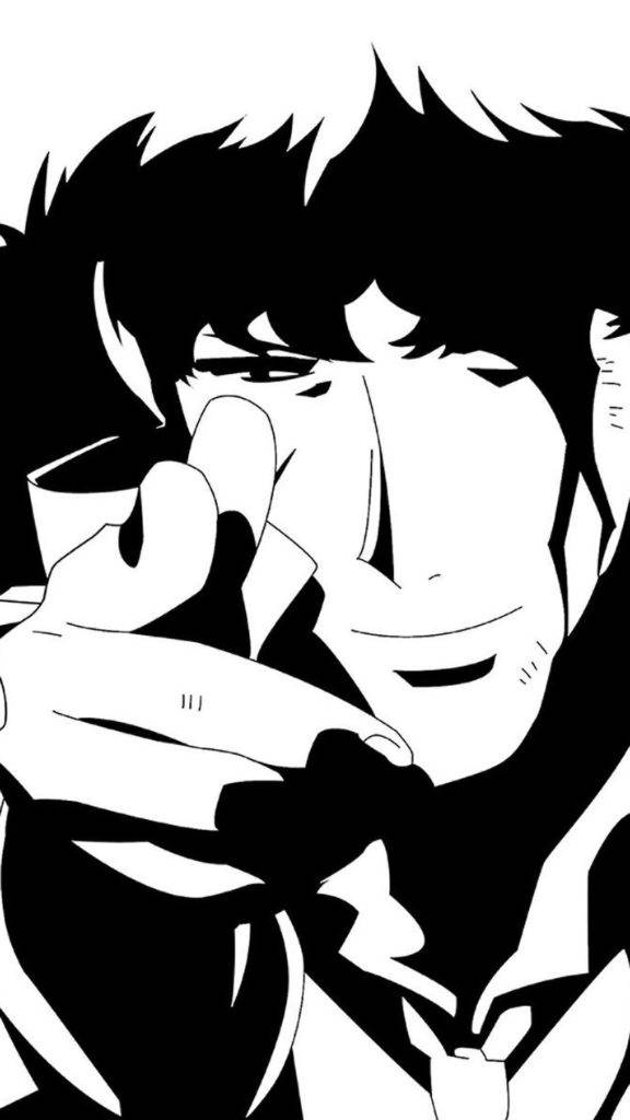 iPhone SE на Cowboy Bebop Тапет