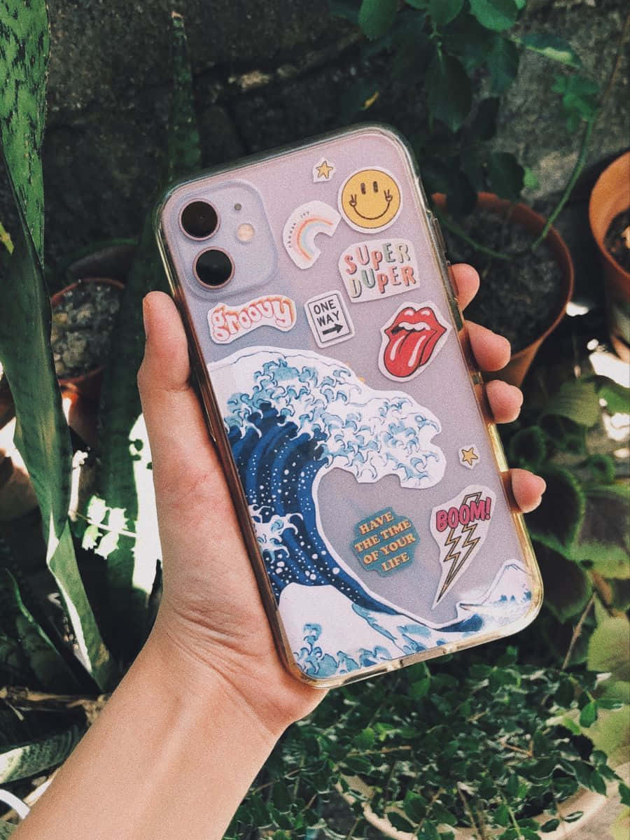 Обнови своя стил с този естетичен iPhone. Тапет