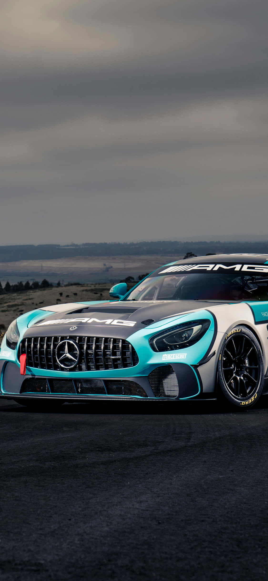 iPhone X Amg Gt-r Фон Тониран AMG GT4 Тапет