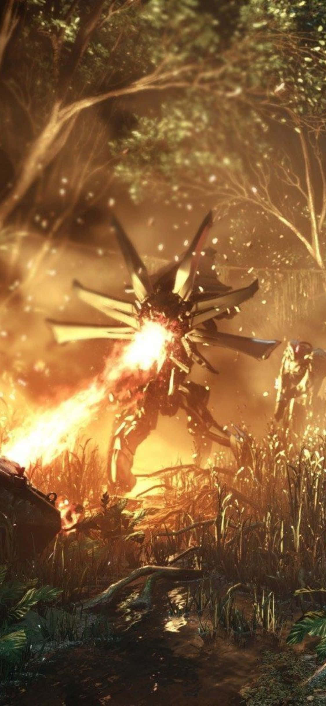Потопите се във виртуалния свят с iPhone X Crysis 3 Тапет