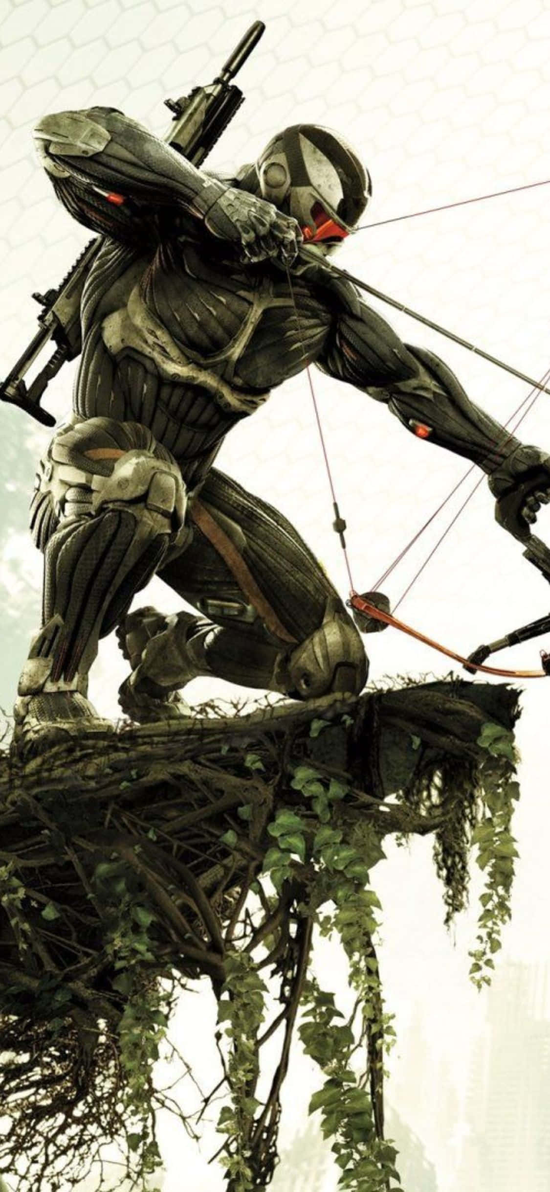 iPhone X Crysis 3 Лък Свобода Фон Тапет