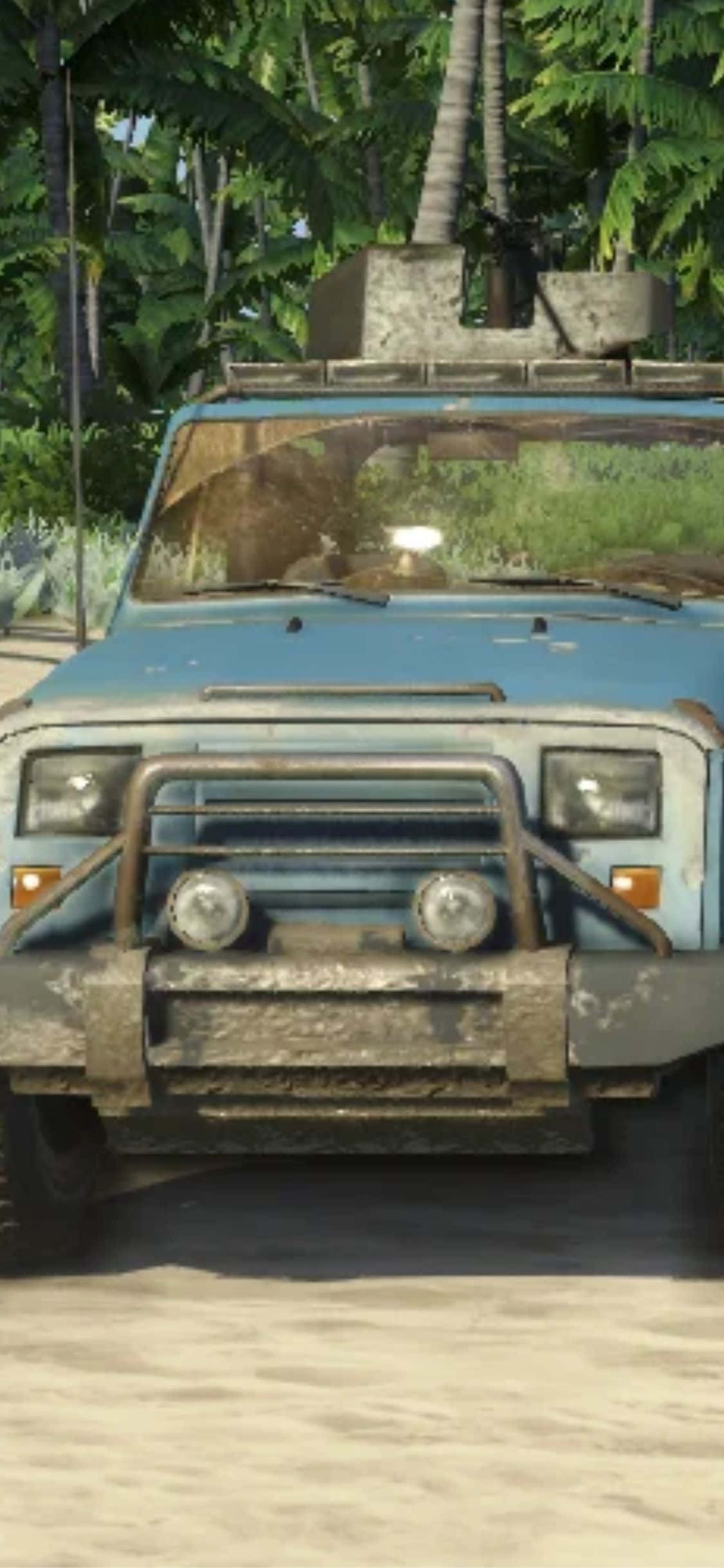iPhone X Far Cry 3 Технически камион фон Тапет