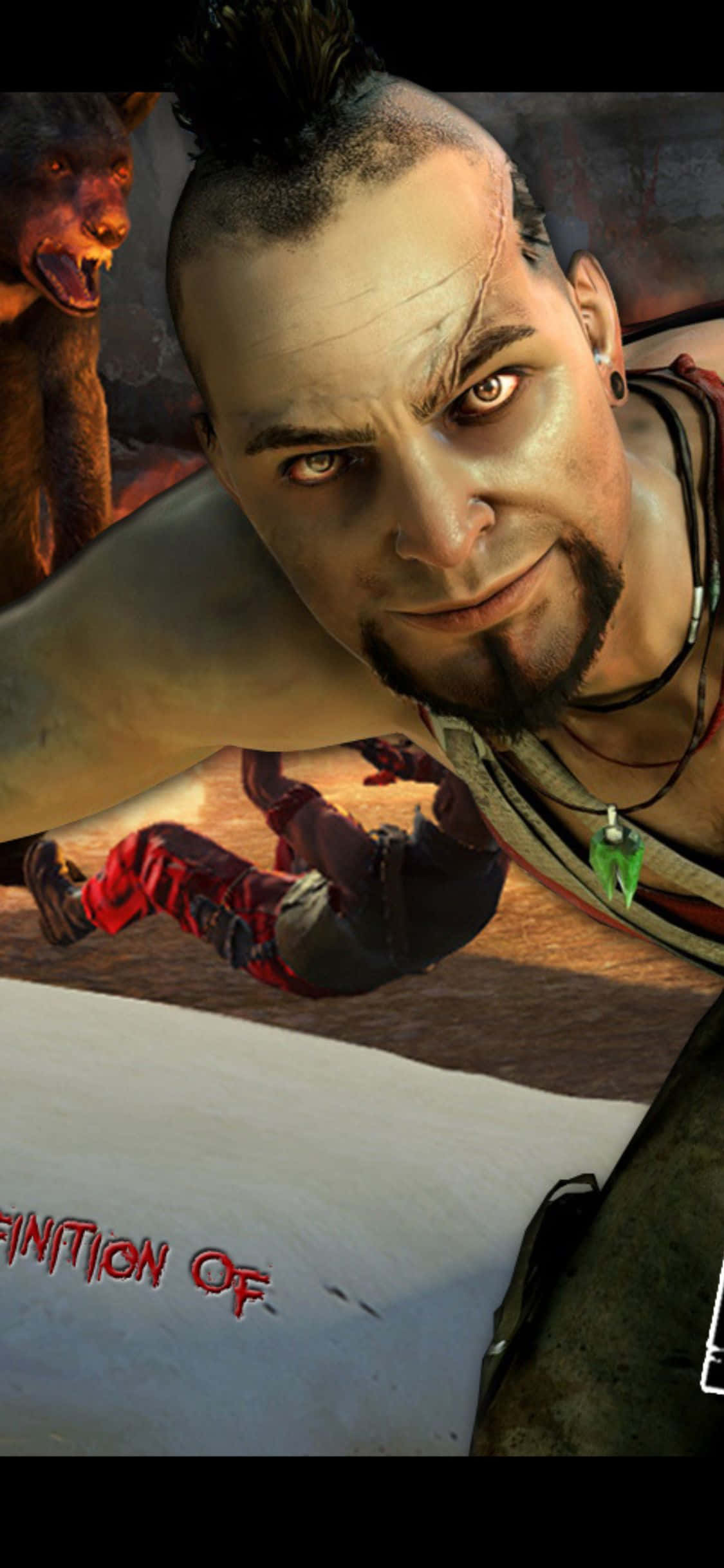 iPhone X Far Cry 3 Vaas Montenegro Фон Тапет