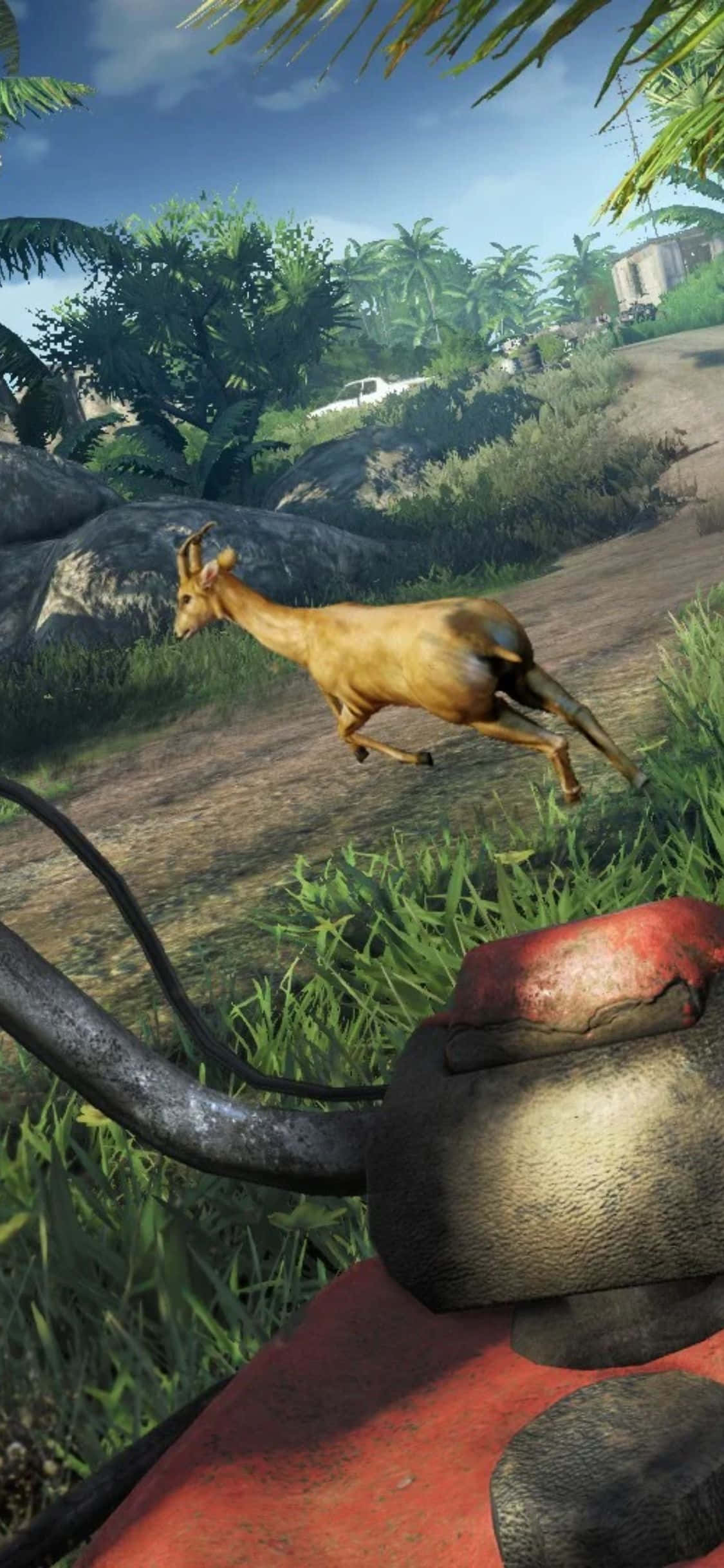 iPhone X Far Cry 3 Елен Бягащ Фон Тапет