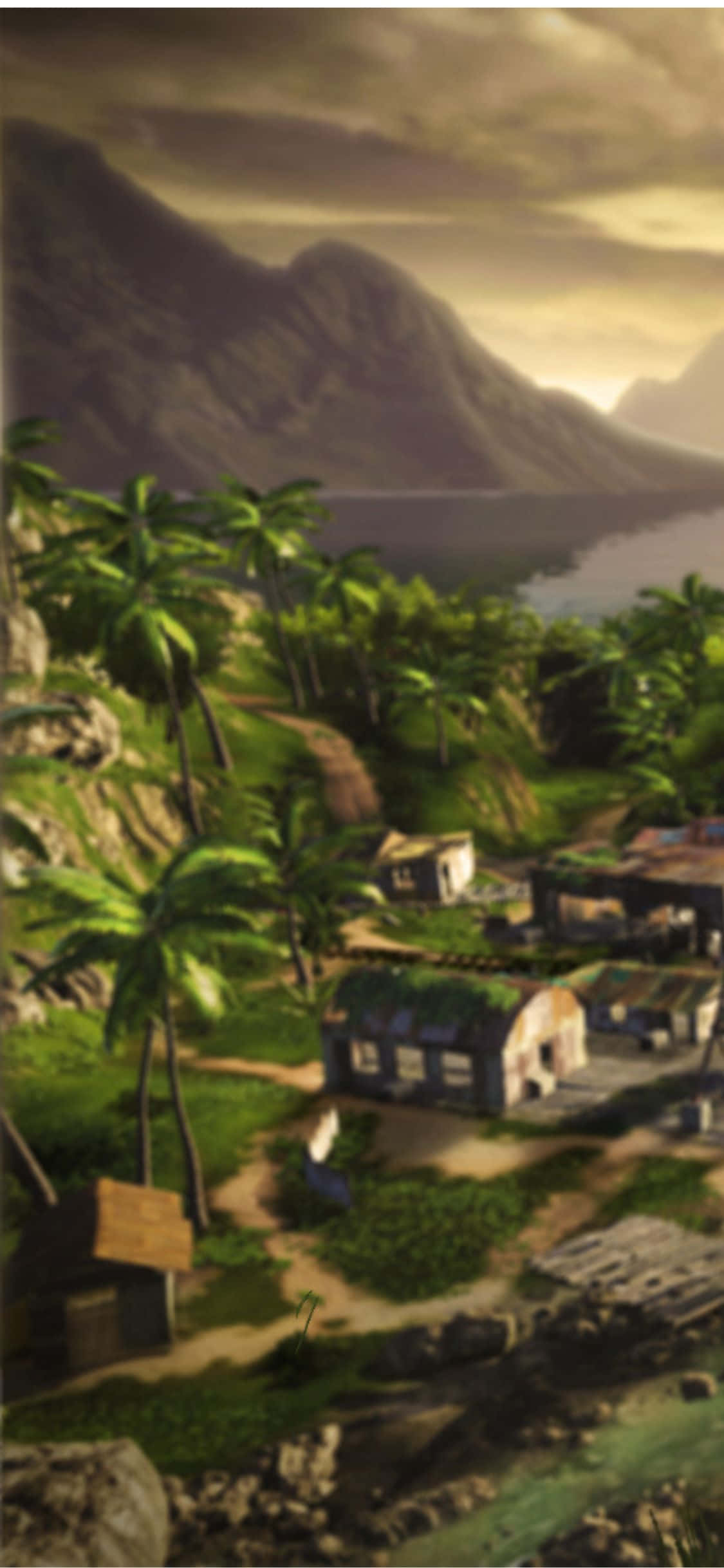 iPhone X Far Cry 3 Селски Фон Тапет