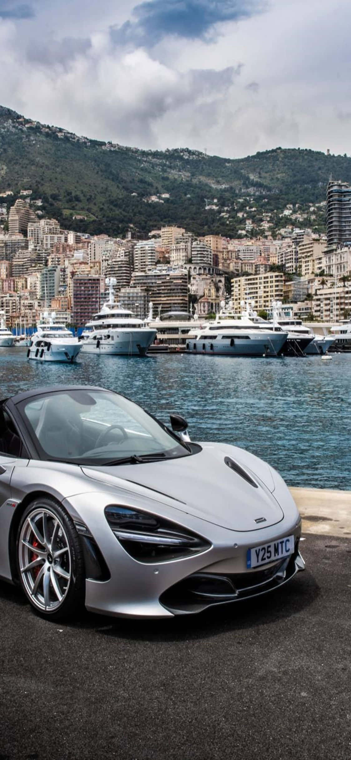 iPhone X Mclaren 720s Monte Carlo Фон Тапет