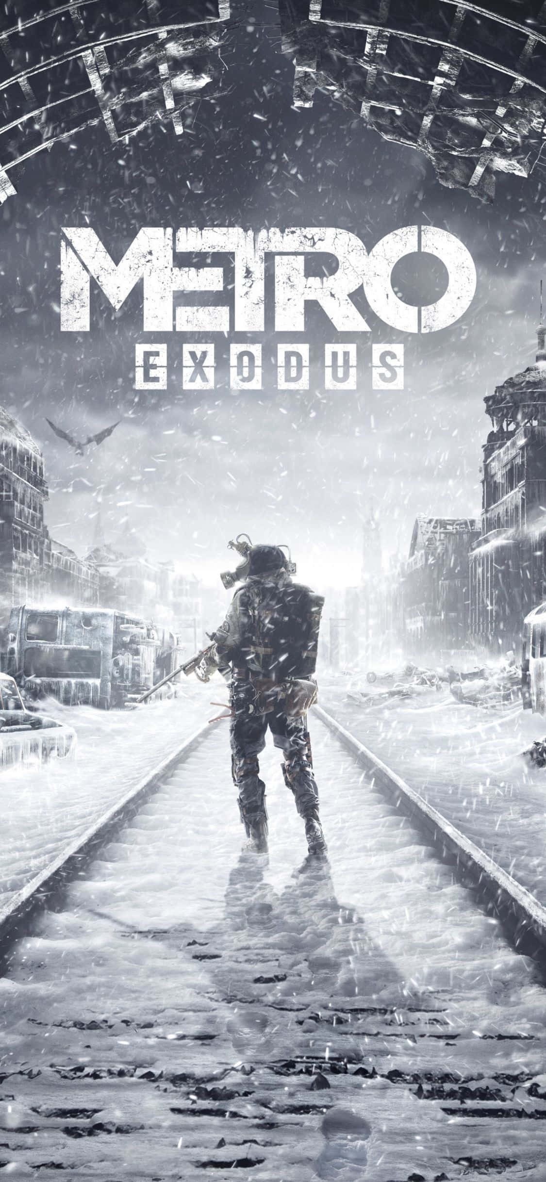 Заредете пътя ви къ победа с iPhone X и Metro Exodus Тапет