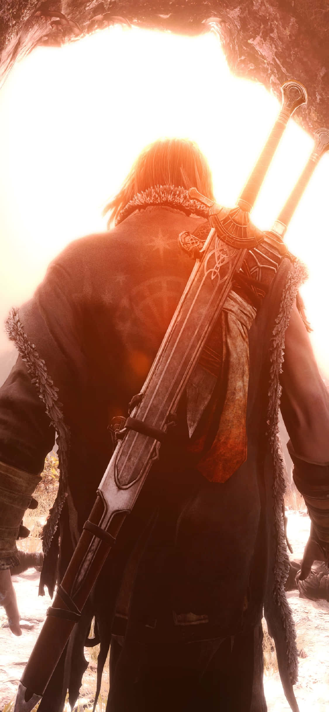 iPhone X Shadow Of Mordor фон Talion Тапет