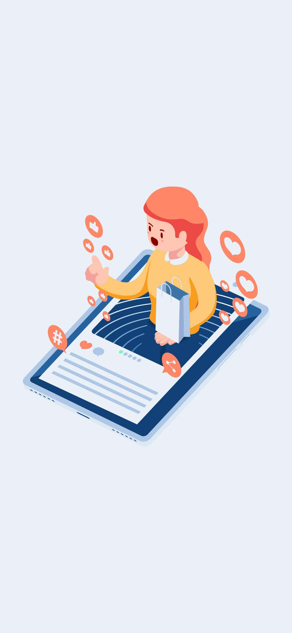 Представяме новия iPhone X Social: революционен телефон за постоянно развиващияся дигитален свят. Тапет