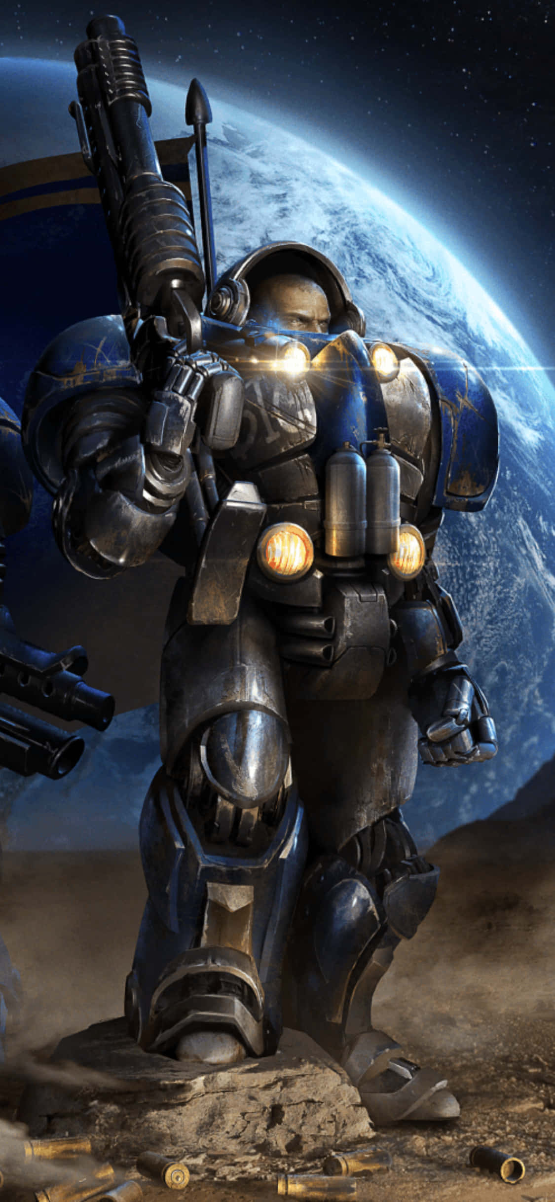 Фон за iPhone X StarCraft II Почва Тапет