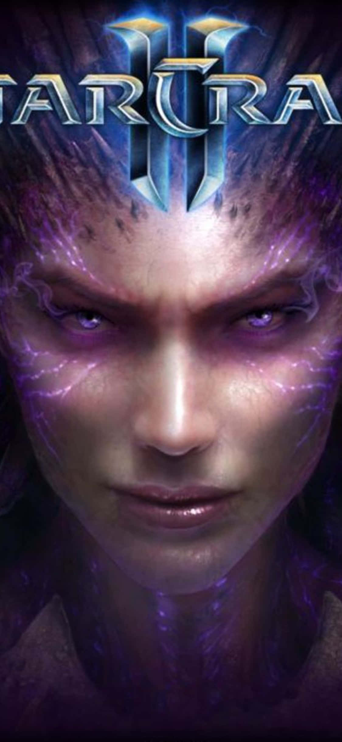 iPhone X Starcraft II фон Heart of the Swarm Тапет