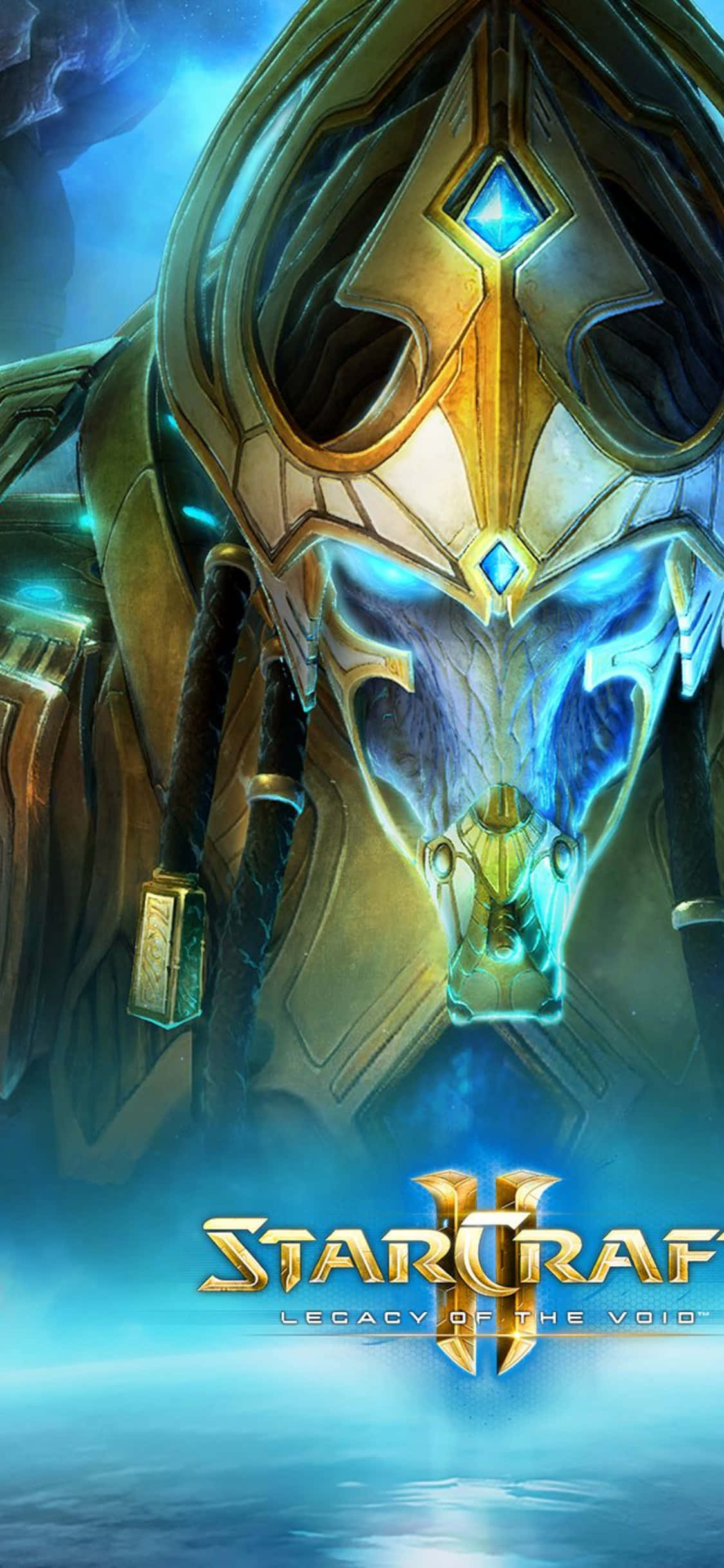 Фон за iPhone X от Starcraft II Legacy Void Тапет