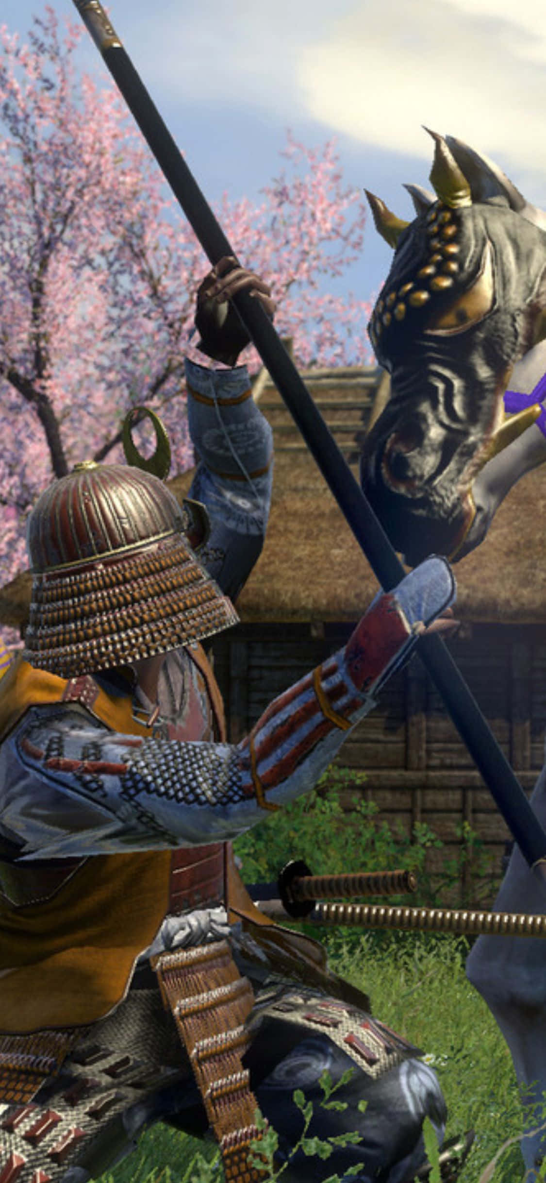 iPhone X Total War Shogun 2 фон Тапет