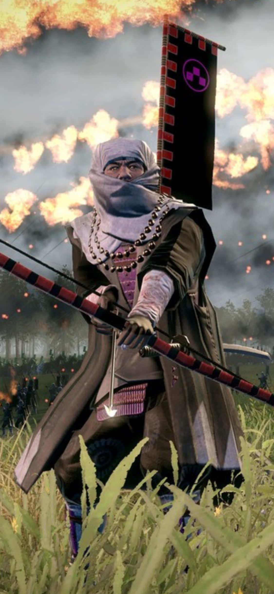 iPhone X Total War Shogun 2 фон Тапет