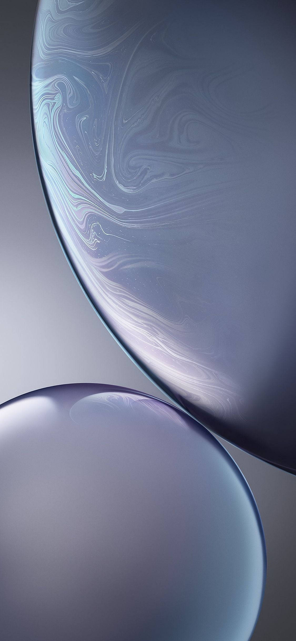 iPhone XR червено сребро балон абстракция Тапет