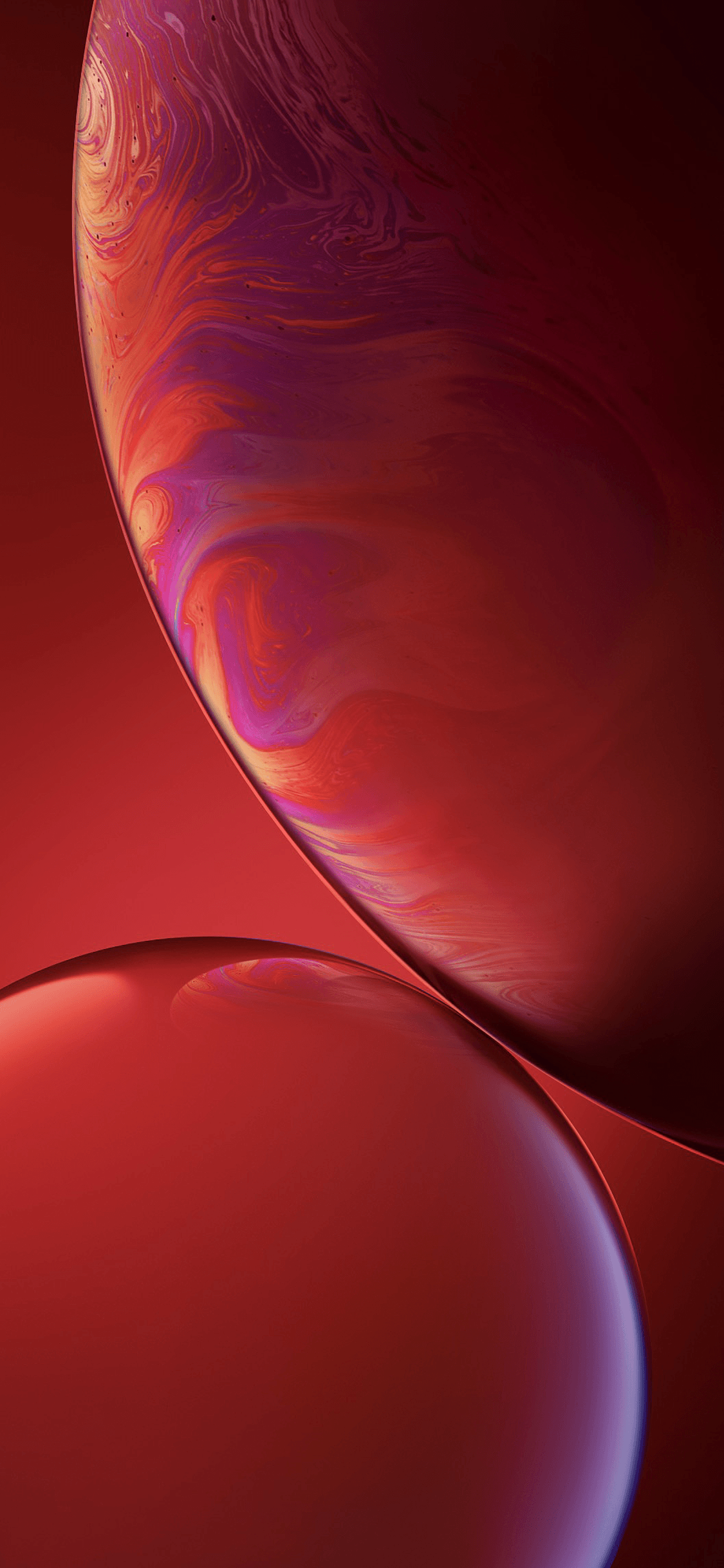Зашеметяващ дисплей на iPhone XR Тапет