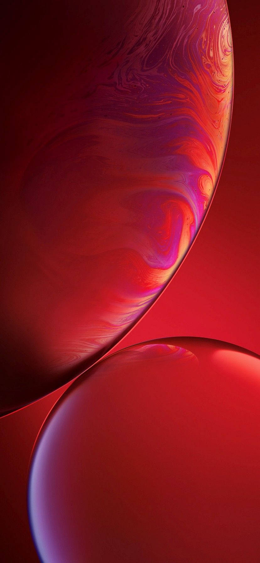 "Живите цветове на iPhone XR правят идеален фон за всеки тапет." Тапет