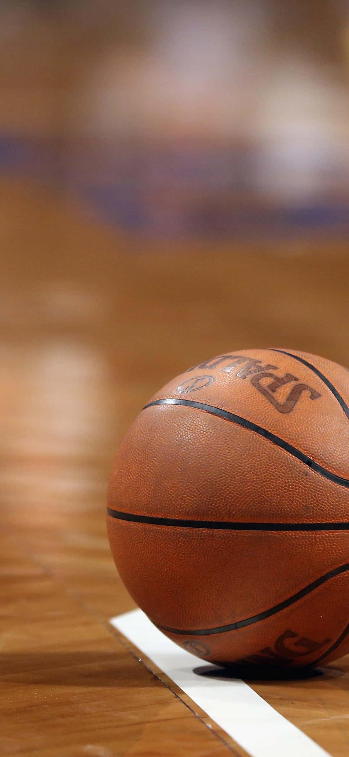 Фон за iPhone Xs с баскетбол отблизо Тапет