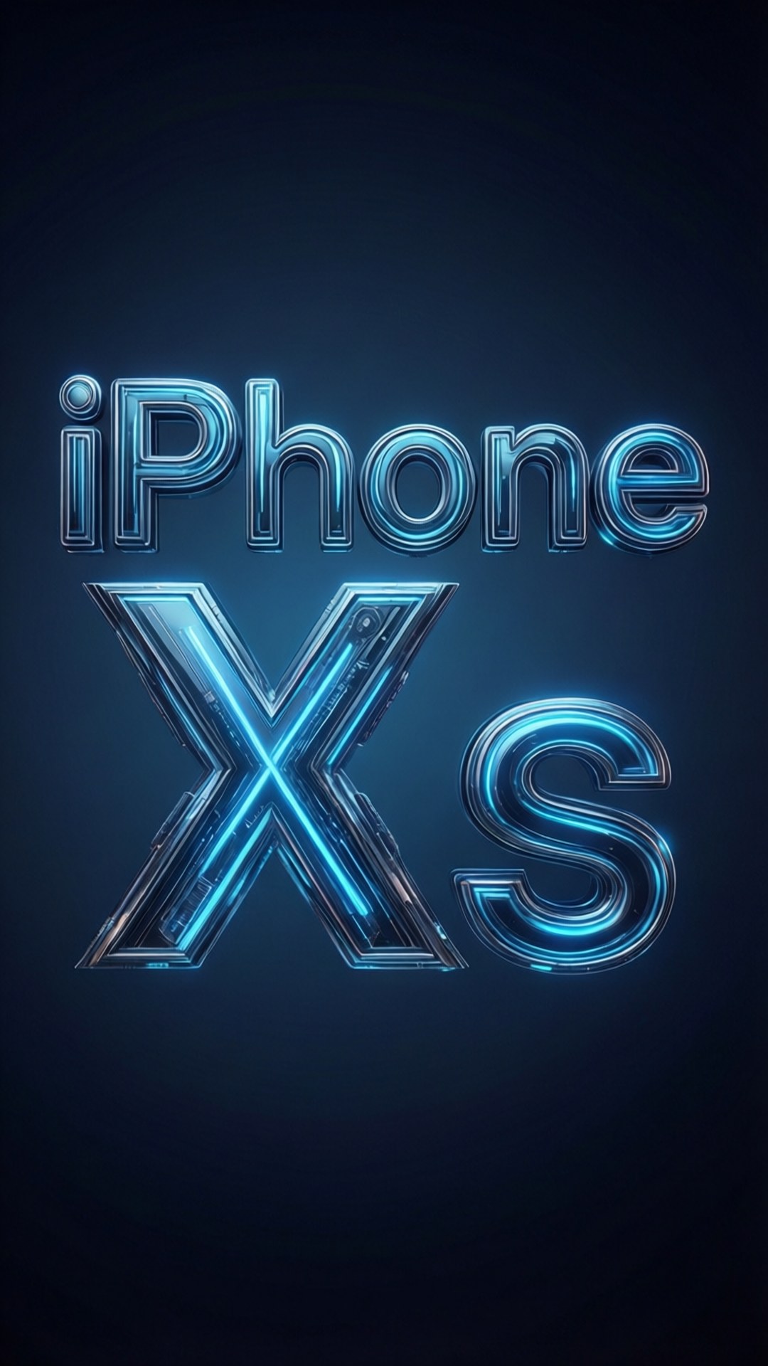 iPhone Xs Типография Тапет