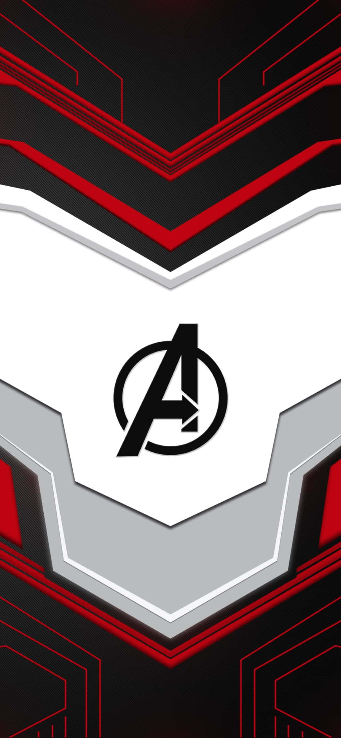 iPhone XS Avengers фон за времепътушен костюм Тапет