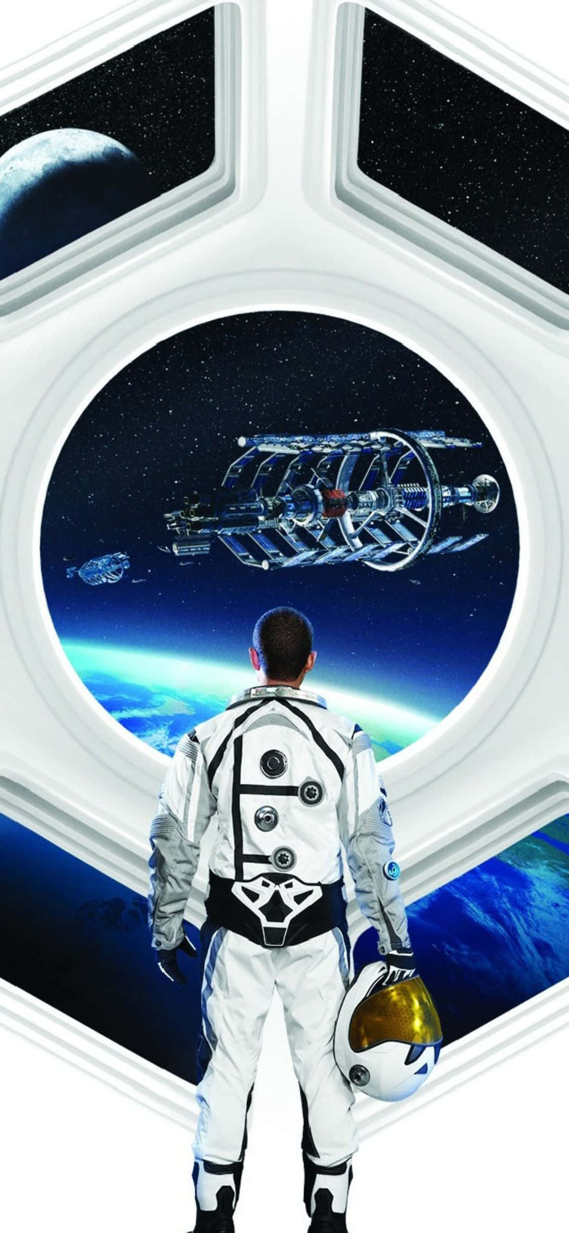 iPhone XS Civilization Beyond Earth космически астронавт фон Тапет