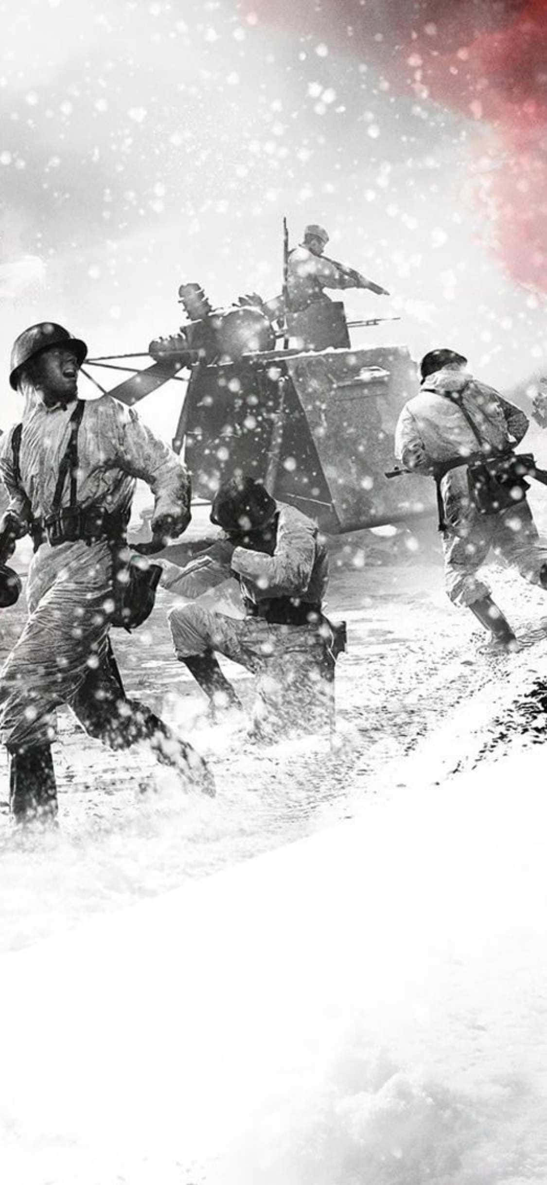 iPhone Xs Company Of Heroes 2 фон в река Тапет
