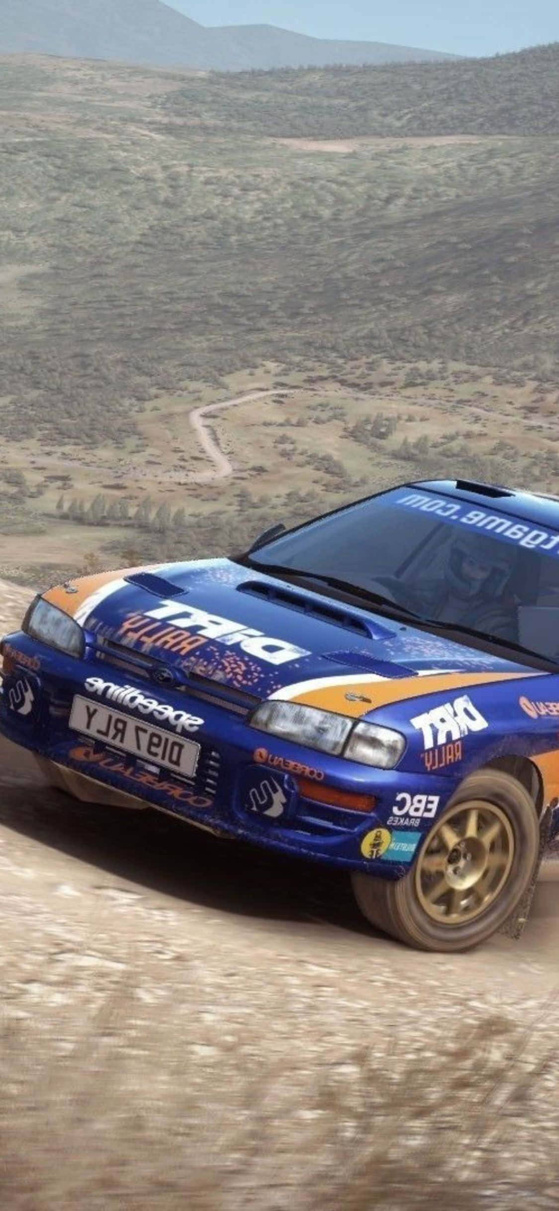 Покори пистата с iPhone Xs Dirt Rally Тапет