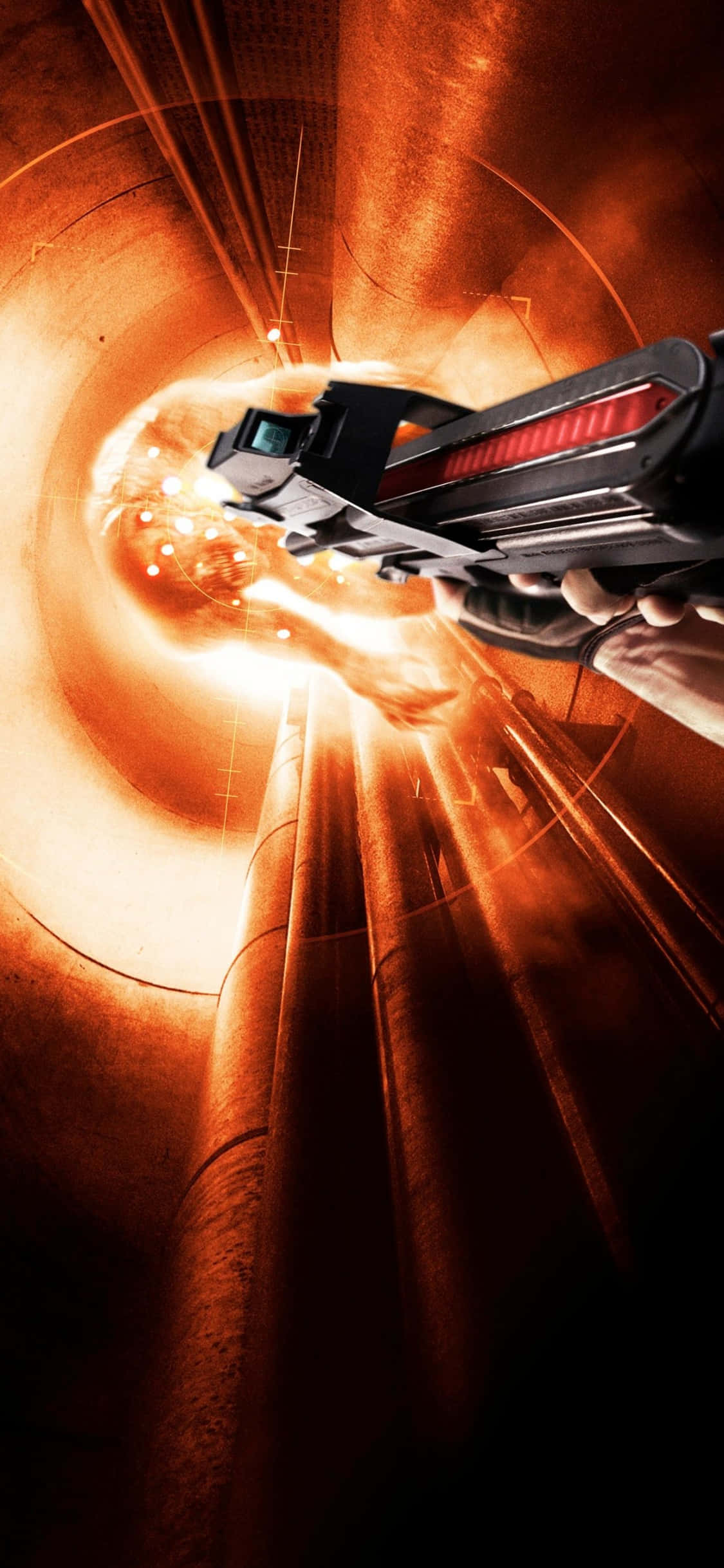 Вълнуващ iPhone XS тапет с игра DOOM Тапет