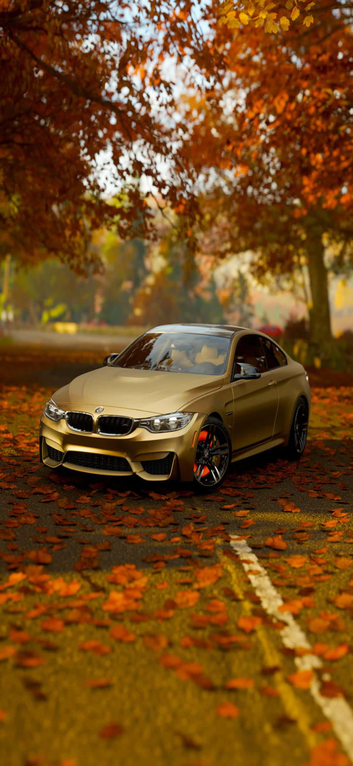 Достигнете нови хоризонти с iPhone Xs и Forza Horizon 4 Тапет