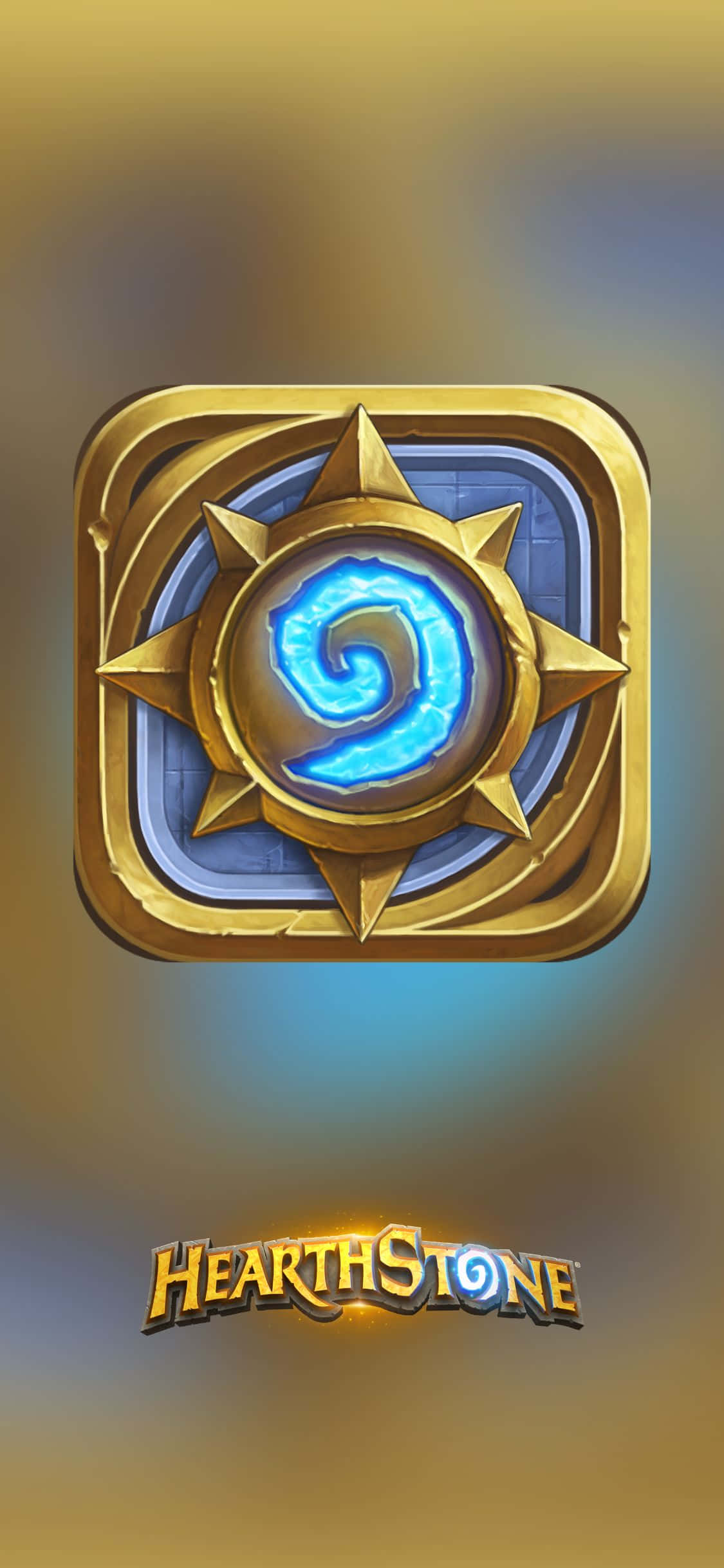 Прост логотип iPhone XS Hearthstone фон Тапет