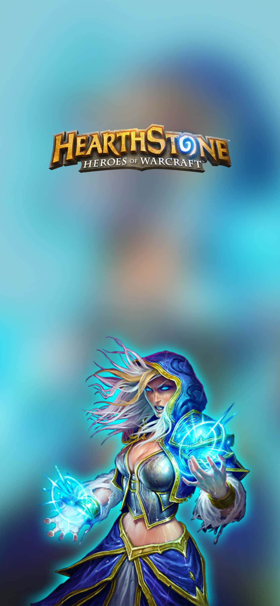 Джайна Праудмур iPhone XS Hearthstone Тапет