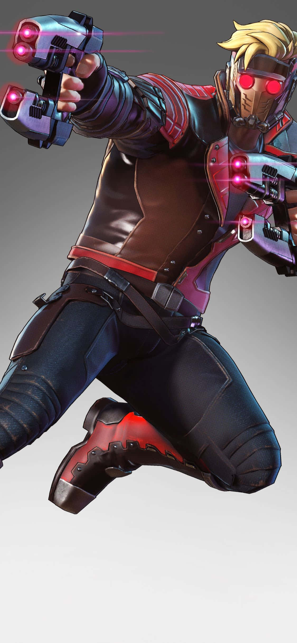 Фон за iPhone XS на Marvel със Star-Lord Тапет