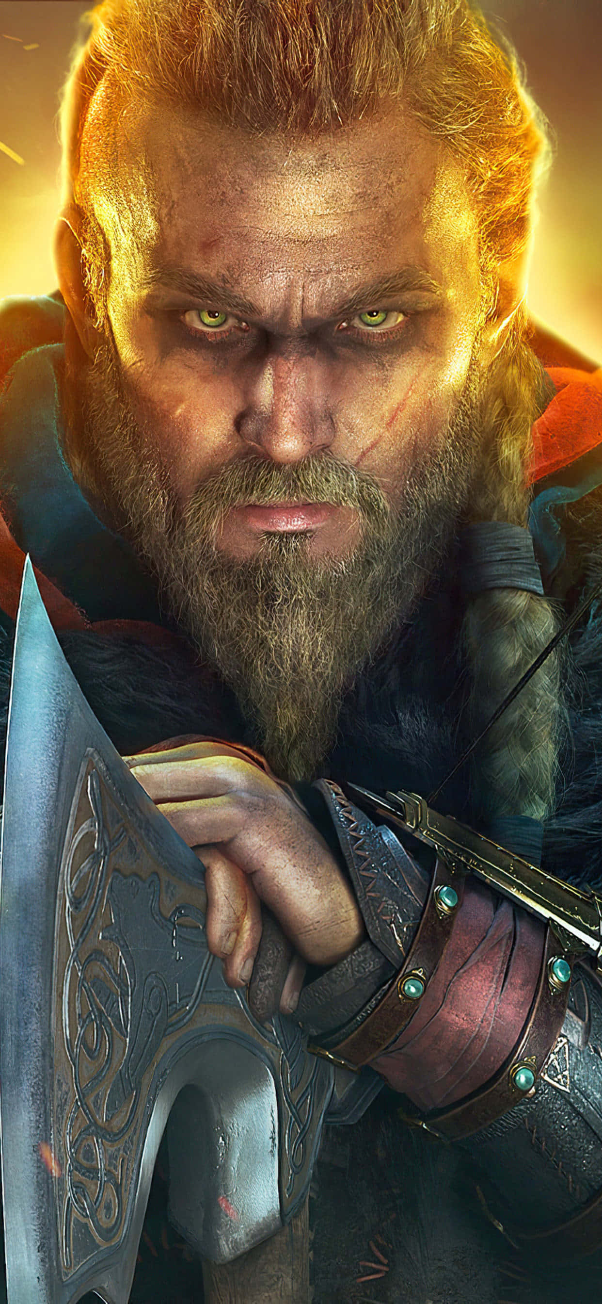 Викинги Ейвор Варинсдотир iPhone Xs Max Assassin's Creed Valhalla Тапет