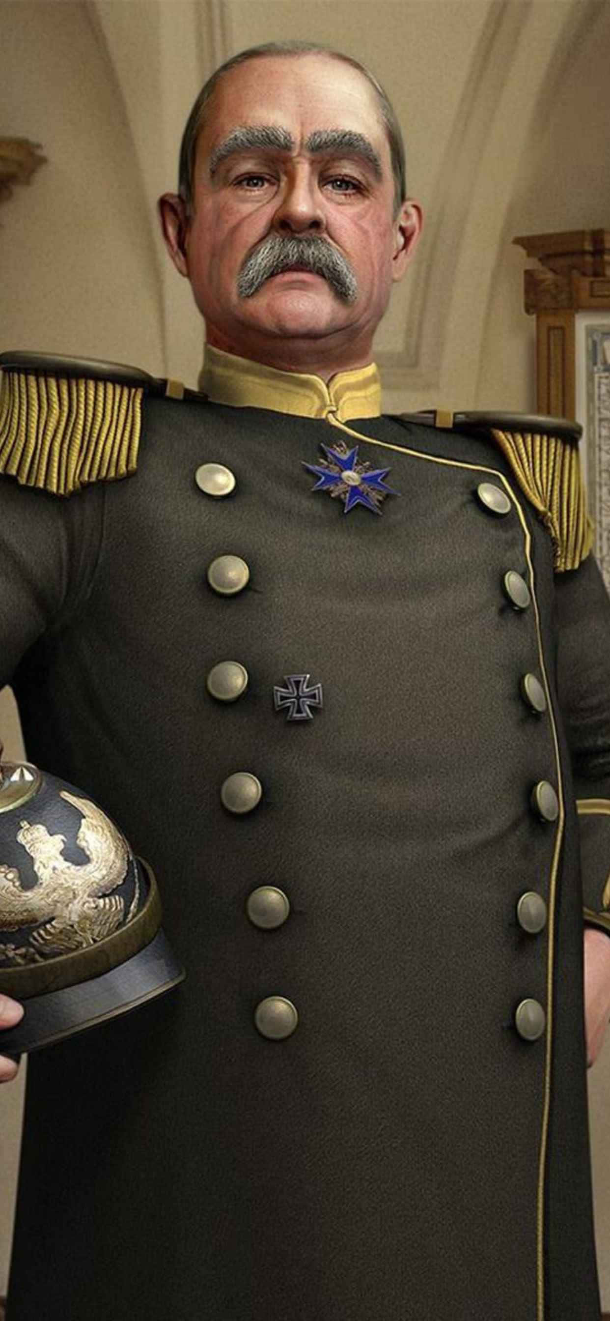 Потопете в увлекателен свят с iPhone Xs Max Civilization V Тапет