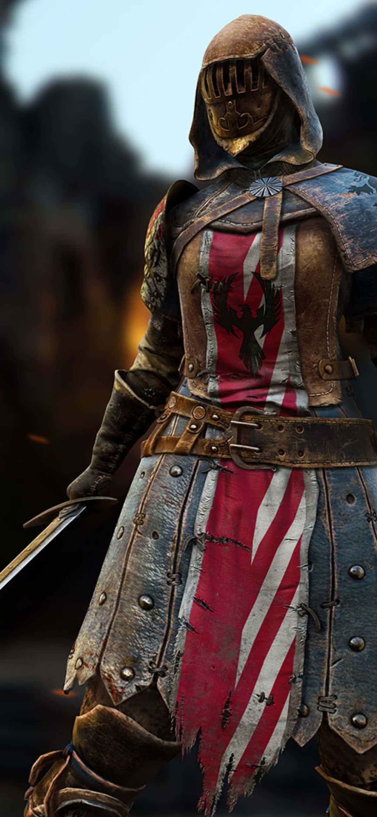 Повишете Играта си Опит с iPhone Xs Max и For Honor Тапет