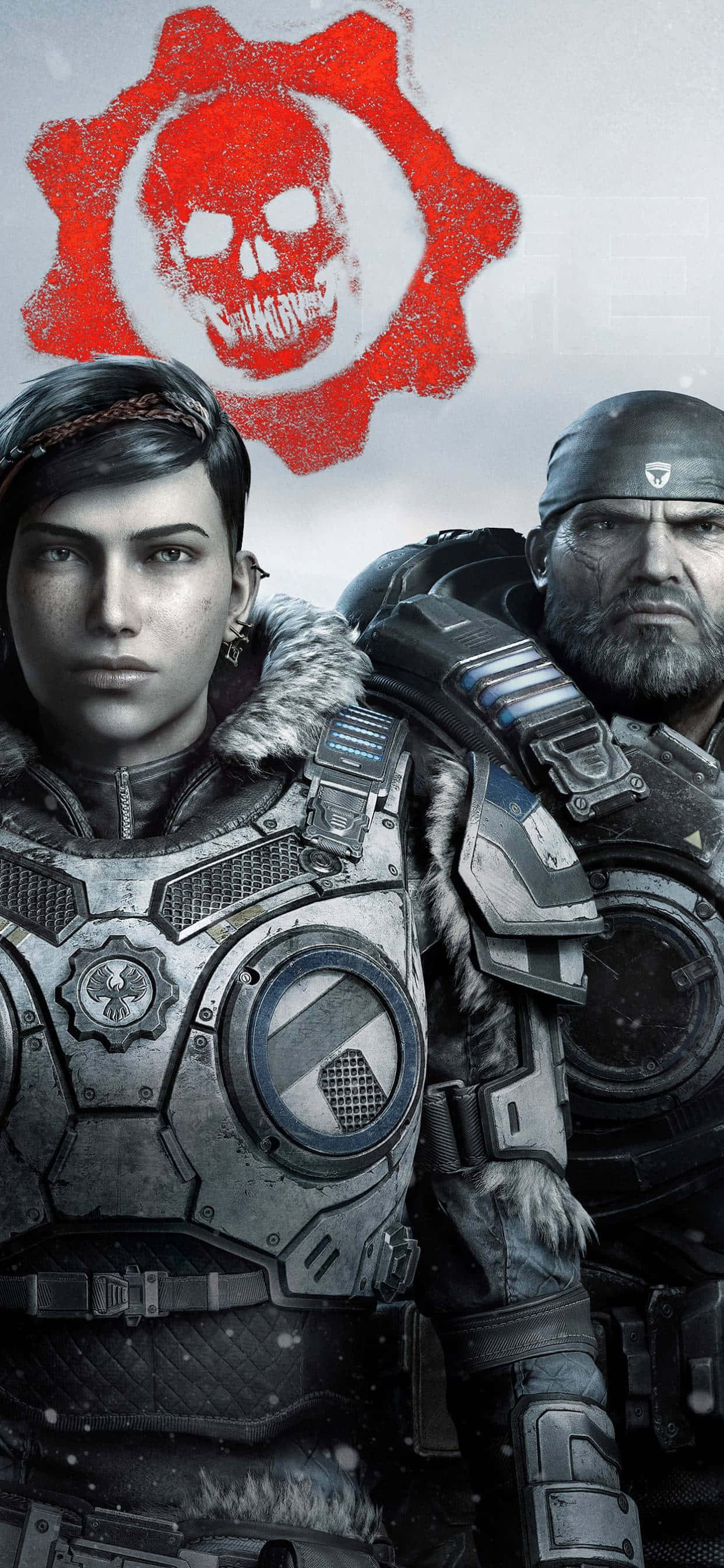 iPhone XS Max Gears Of War 5 Kait И Marcus Фон Тапет