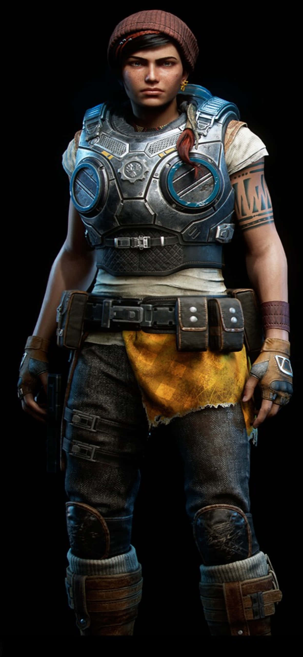 iPhone XS Max Gears Of War 5 Kait Diaz Фон Тапет