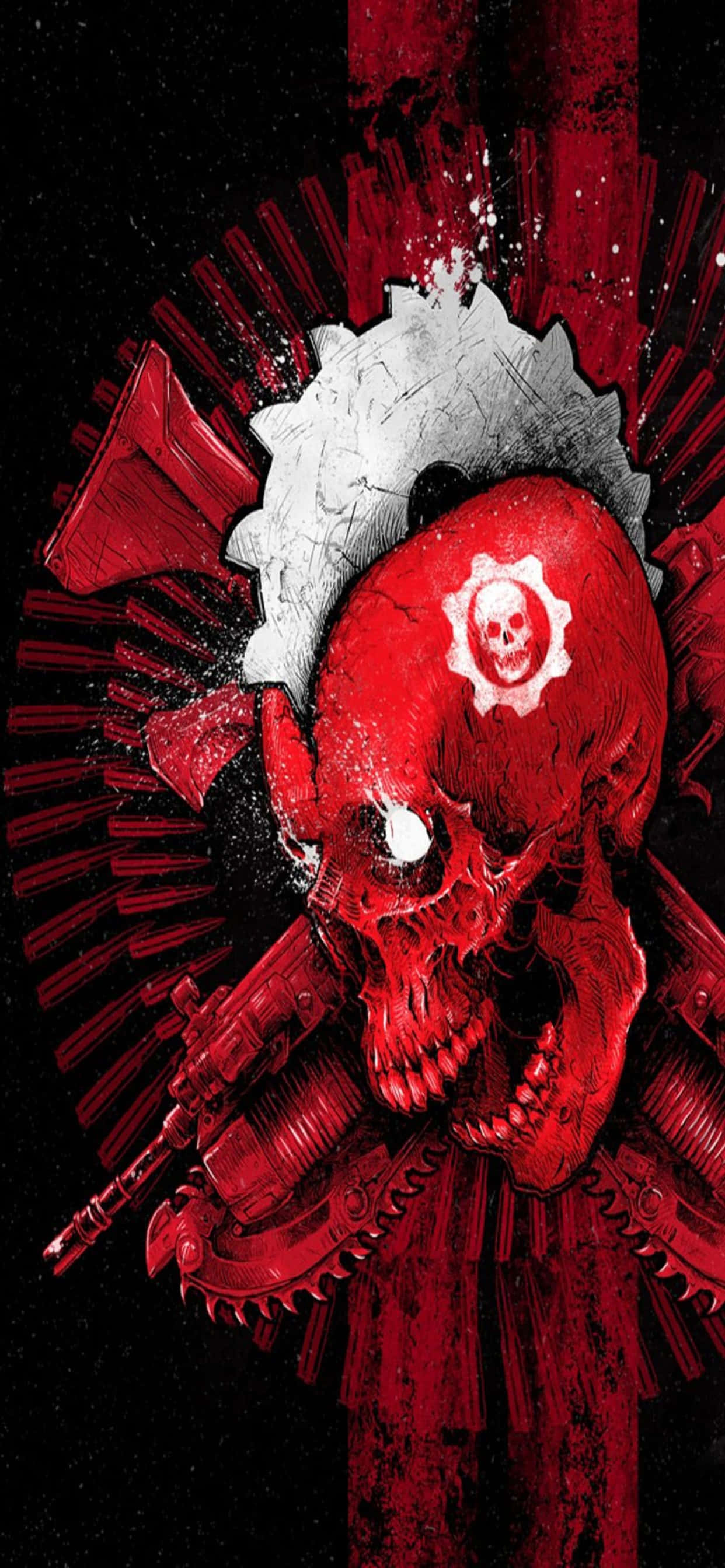 Виртуозно гейминг изживяние с iPhone XS Max Gears of War 5 тапет