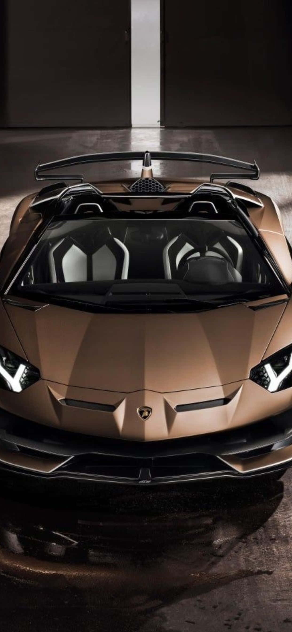 Фон за iPhone XS Max с Lamborghini Sesto Elemento Тапет
