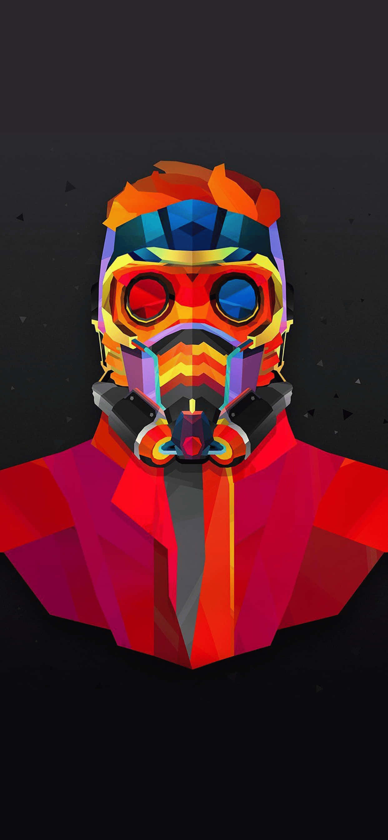 iPhone XS Max Marvel Пазители Star Lord Фон Тапет